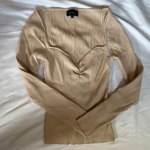 Tan Long Sleeve Shirt
